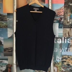 Daniel Cremieux Navy Sweater Vest